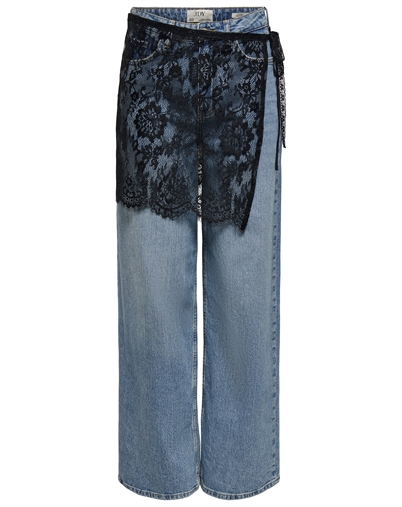 JDY - JDYNela Lace Tørklæde - Black